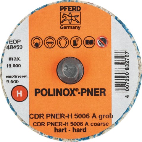 PFERD COMBIDISC NON-WOVEN DISC ALUM OX 50MM COARSE PNER HARD